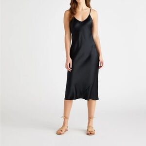 Quince 100% Washable Silk Slip Dress